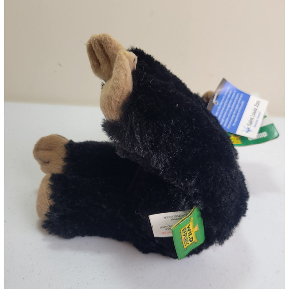 NWT Wild Republic Saint Louis Zoo Baby Chimp Monkey Plush Stuffed Animal Toy 8" - Picture 6 of 7